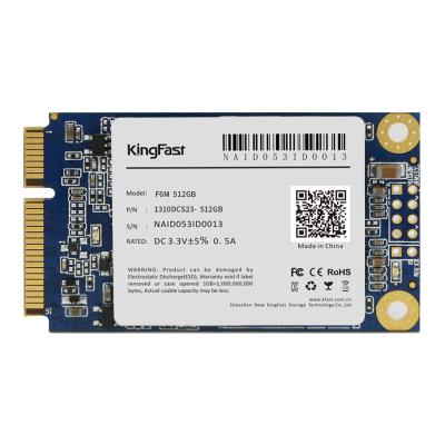 中国 KingFast wholesale high quality mSATA SSD 128GB/256GB/512GB/1TB SSD for computer 販売のため