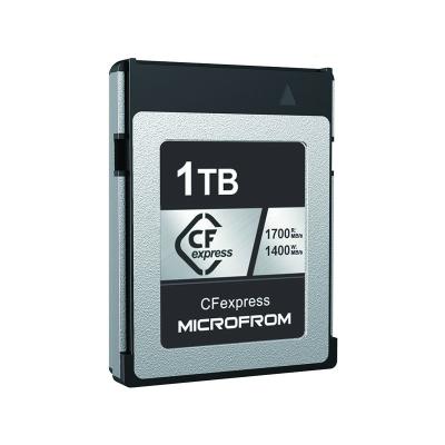 Cina High Quality Cf Express Card Memory Card 128gb Capacity Compatible Type B 1750mb/s Memory Card in vendita