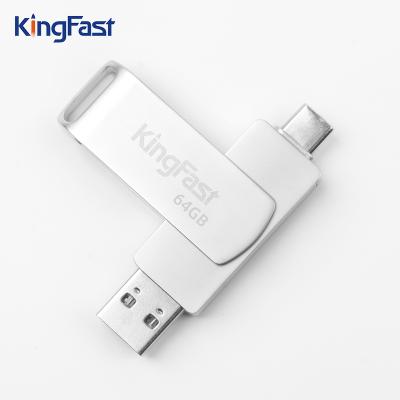 Κίνα KingFast Brand USB 3.0 USB Type-C 64GB Memory with paper card packing προς πώληση