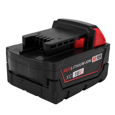 China Power Tools Power Tool Batteries For Milwaukee 18V 5.0ah Battery Replacement for sale