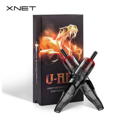 China XNET 20Pcs RM Premium Permanent Tattoo Cartridge Disposable Sterilized Safety Makeup Tattoo Needle For Cartridge Machines Grips for sale