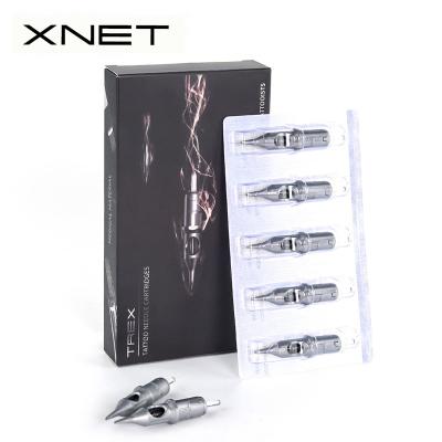 China XNET 10pcs/box Permanent Disposable Tattoo Needle 0.35mm RL RS RM M1 Tattoo Cartridges Needles for sale