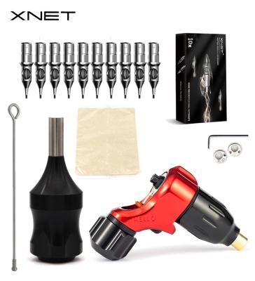 China Aluminum Alloy Xnet Motor Set RCA Interface Tattoo Cartridge Grip Tattoo Tool Kit for sale