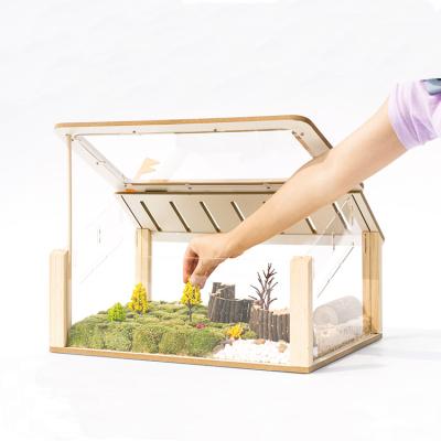 China MewooFun Breathable Clear Acrylic Hamster Cage Provides High Quality Transparent Hamster Cage For Chinchillas for sale