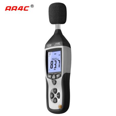 Cina DT-8852 Professionale Analogico Decibel USB AC/DC Output 130db Digital Sound Level Meter Con Datalogger Noise Meter DB Micr in vendita