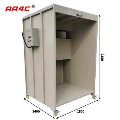 China AA4C Plastic Spray Powder Collecting Room For Rim Powder Coating Booth Powder Recycle Machine for sale