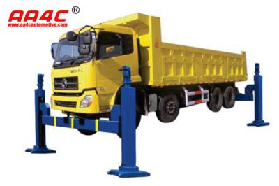 China AA4C 20T 4 Post Lift Bus Truck Lift Screwup With Chain No Runway Bus Lift Truck Hoist for sale