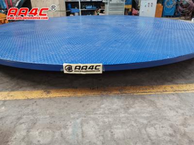 China AA4C 5M  4T 310mm Diameter Rotating Car Turntable Auto Show Turntable Car Rotating Platform Inground Install for sale