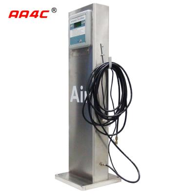 China Pedestal Automatic Digital Tyre Inflator (Outdoor, Inflator IP66) E-010-OD-WP-N-SL (Stainless steel cabinet) for sale