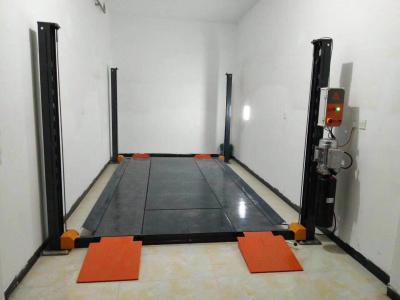 China AA4C 4 post 2 cars parking lift auto storage lift four columns automotive lift  2.7T 3.6T for sale