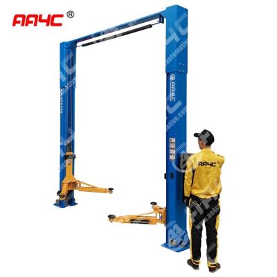 China AA4C 10000lbs 4.5T Overhead gantry car lift 2 post lift auto hoist  segments columns  manual unlock  AA-2PCF45 for sale