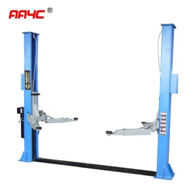 China AA4C 4.0T Single pointmanual lock release 2 post car lift AA-2PFP40S for sale