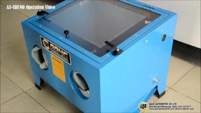 China AA4C  90L sandblast cabinet  sand blasting cabinet  sand blasting machine  AA-SBC90 for sale