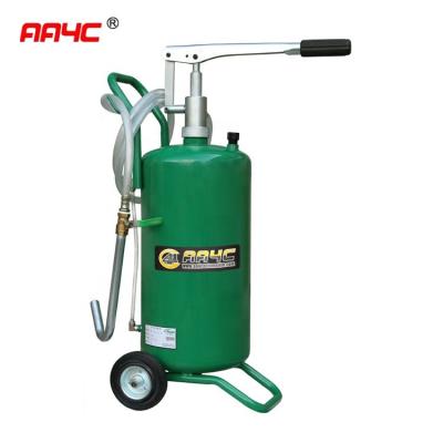 China 24L Manual Oil Pumps Tank Industrial Lubrication Equipments for sale