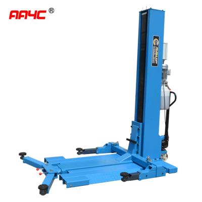 China 10000lbs Floorplate 2 Post Car Lift Car Parking Auto Two Post Lift 4.5T 8 Folded Profile Hydraulic for sale