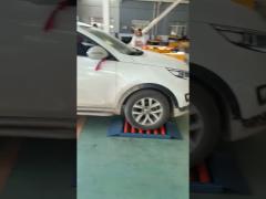 AA4C movable portable free roller for vehicle test line inspection equipments  for car  4T capacity
