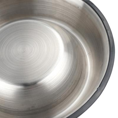 China Non-automatic stainless steel cat bowl and dog bowl for sale