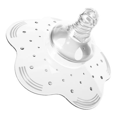 China Free Nipple Breastfeeding Shield PVC Anti Overflow Protection Silicone Nipple Shield For Breastfeeding Mothers for sale