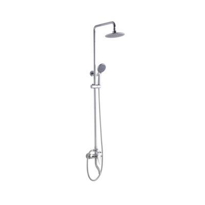 China With sliding bar adjustable free standing bathroom shower tub setfree standing shower mixer set for sale