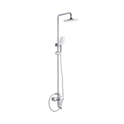 China With High Quality Slide Bar Factory Shower Faucet Rain Shower Set Bathroom Shower Faucet Set for sale