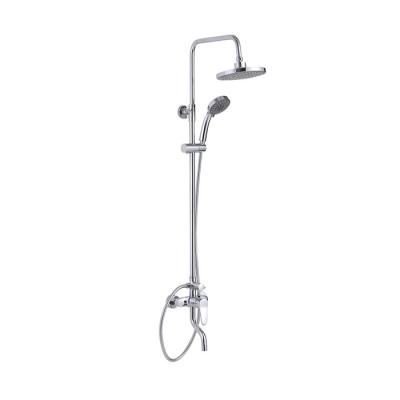 China With Slide Bar Booster Spout High Quality Showers For Sale Bathroom Set Shower Mixer Set Hot Selling Bathroom for sale