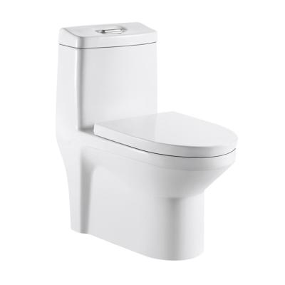 China Chinese Factory Wholesale Bathroom Power Tank Power Concealed Style Modern Siphonic Flush Closestool for sale