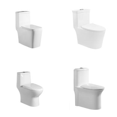 China Concealed tank modern best-selling clean bathroom integrated toilet water-saving high temperature ceramic toilet for sale