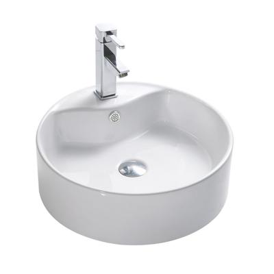 China Easy Clean Bathroom Basin High Quality Modern Luxury Hand Wash Sinks Above Counter Mounted Wash Basin for sale