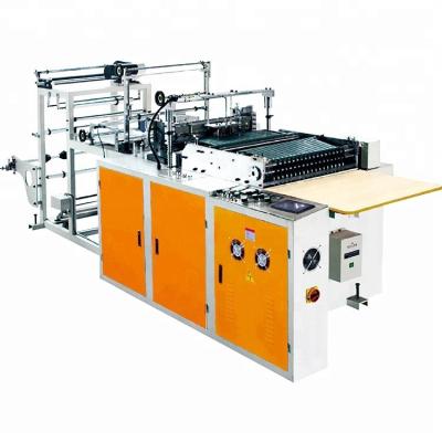 China Full Automatic Wooden Export PVC Arc-shape Bag Making Machine for sale