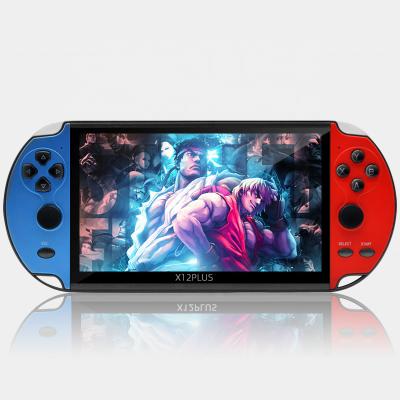 China Game Playing X12 Plus 7 Inch Video Game Console Built In 20000 Games 16GB Dual Joystick Handheld Game Controller for sale