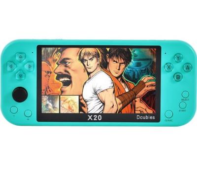 China Game Playing Wholesale X20 5.1 Inch Retro Portable Video Game Console Handheld Game Player for sale