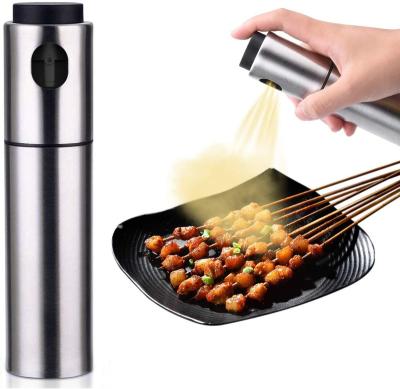 China Viable Stainless Steel Olive Oil Sprayer Dispenser Oil Sprayer Bottle For BBQ Vinegar Sprayer for sale