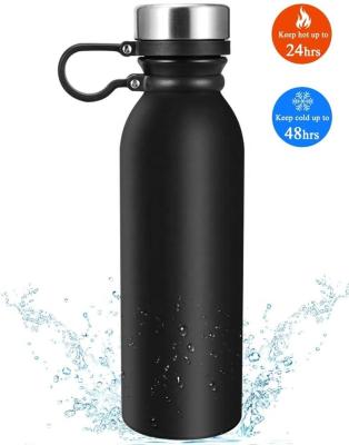 China 20 Ounce Sustainable 304 18/8 Stainless Steel Double Wall Thermos Vacuum Flask Water Bottle for sale