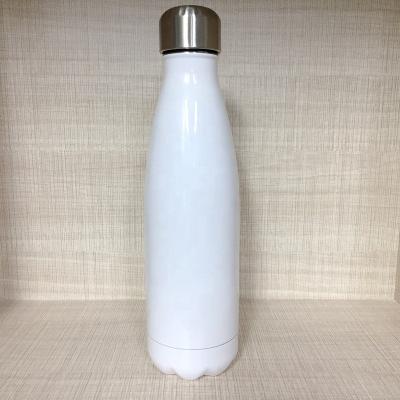 China Business 500ml Stainless Steel Double Wall Vacuum Insulated Cola Bottle Cola Thermos Flask For Sublimation Blank Blank for sale