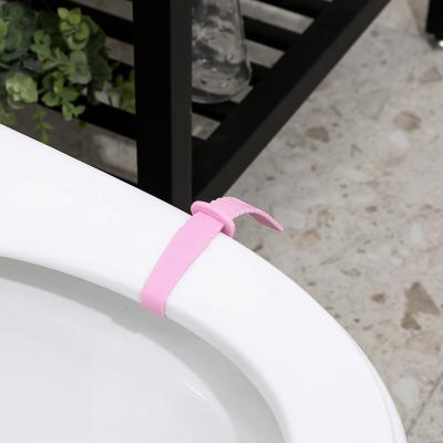 China Modern Simple Portable Simple Toilet Seat Lid Pusher for sale