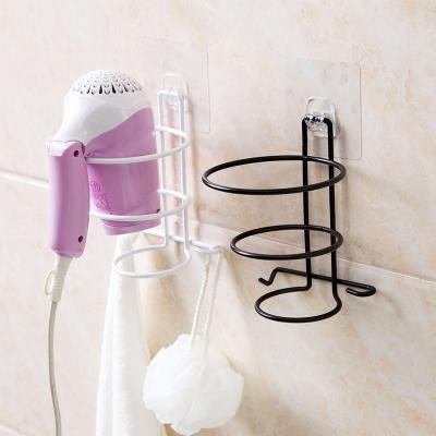 China Modern Hot Selling Wall Mounted Iron Art Hair Dryer Rack for sale