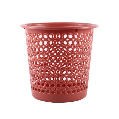 China Without Bathroom Wholesale Cavity Kitchen Trash Lid Waste Paper Plastic Waste Basket for sale