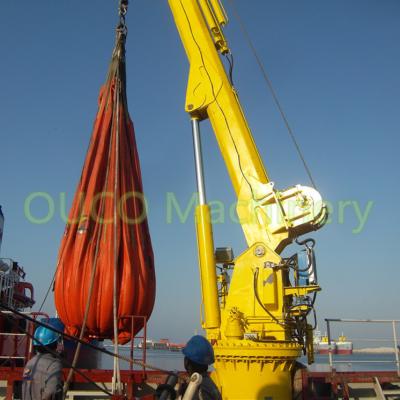 China 30M Marine Ship Deck 2.5T Mobile Crane Telescopic Boom for sale