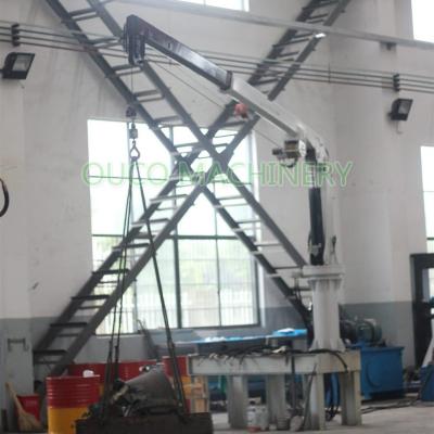 China 6M Remote Control Telescopic Knuckle Boom Crane Offshore for sale