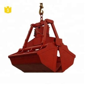 China Clamshell Bulk Cargo Electro Hydraulic Grab Bucket for sale