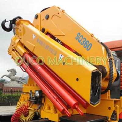 Cina Asta pieghevole gialla Lorry Mounted Crane di Cormach 10t in vendita