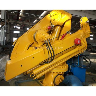 China Hydraulic 1.5t 10m Marine Deck Crane Foldable Knuckle Boom for sale