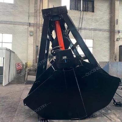 China máquina escavadora de controle remoto sem fio Grab Bucket da garra CCS do preto 12cbm à venda