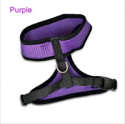 China Quick Release Dog Harness Vest Training For Puppy Chihuahua Mesh Pet Harness Soft For Dogs Cats Petshop Puppy Collar Cat Pet Dog Chest Strap for sale