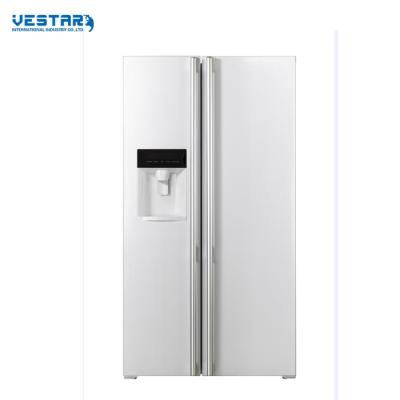 China Hot Selling Vestar BCD-482W COMPRESSOR Refrigerator Side by Side with Ice and Water Fridge Refrigerator for sale