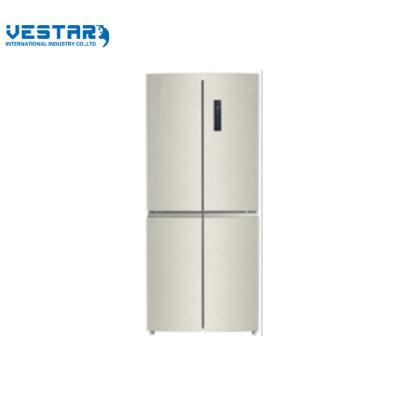 China Hot sale side by side cross four-door refrigerator COMPRESSOR household refrigerator for sale