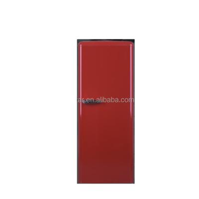 China Because-235LH Retro Single Red Color Refrigerator Without Freezer Single Door Refrigerator 235L Capacity for sale