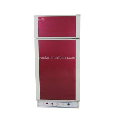 China Other SELLING1 VCD-240 HOT red high quality 230L gas double door refrigerator 230L for sale