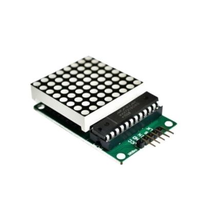 China Max7219 Lonten 10PCS MAX7219 Dot Led Module Matrix Mode MCU LED Display Control Kit For Arduinos for sale