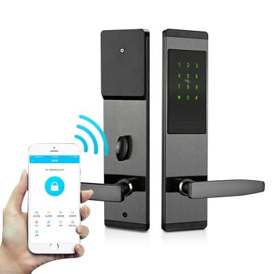 China Tuya Universal Home Electronic Electric APP Wifi Smart Lock, Biometric Digital Fingerprint Door Lock for sale